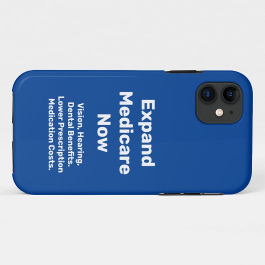 Medicare nu uitbreiden Case-Mate iPhone case (Achterkant (horizontaal))