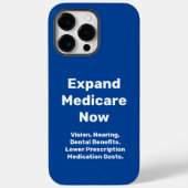 Medicare nu uitbreiden Case-Mate iPhone case (Achterkant)