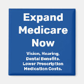 Medicare nu uitbreiden magneet (Voorkant)