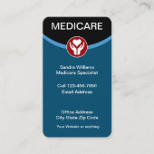 Medicare Specialist Health Care Agent Visitekaartje (Voorkant)