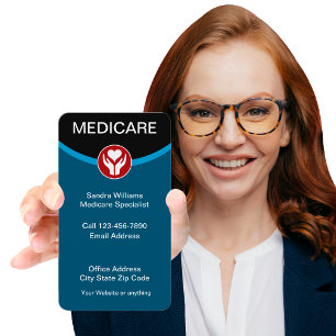Medicare Specialist Verzorgings Agent Visitekaartje