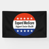 Medicare uitbreiden om hogere gezondheidspanner te spandoek (Horizontaal)