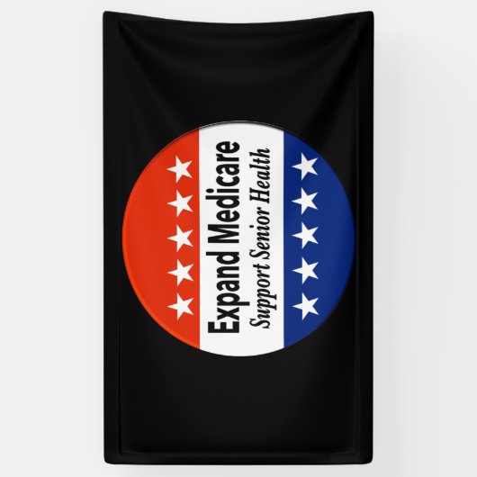 Medicare uitbreiden om hogere gezondheidspanner te spandoek (Verticaal)