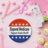 Medicare uitbreiden ter ondersteuning van een hoge papieren bordje (Feest)