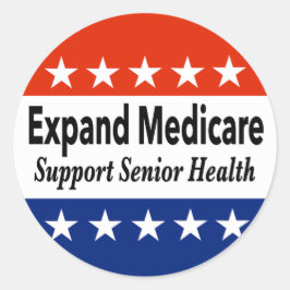 Medicare uitbreiden ter ondersteuning van een hoge ronde sticker