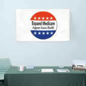 Medicare uitbreiden ter ondersteuning van een hoge spandoek (Beurs)