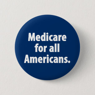 Medicare voor alle Amerikanen Button