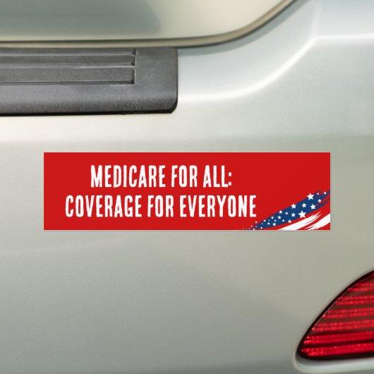 Medicare voor alle gezondheidszorg bumpersticker (Op auto)