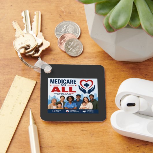 Medicare voor Iedereen Sleutelhanger (Bureau)