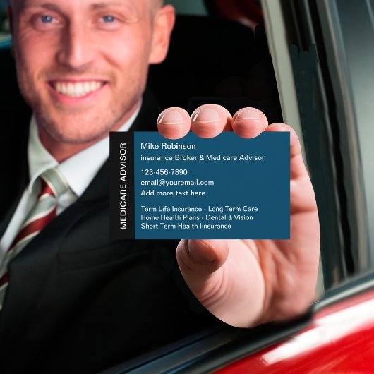 Medicare Zorgverzekeraar Visitekaartje