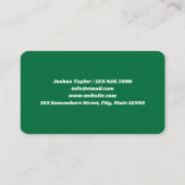 medicatie apotheker visitekaartje (Achterkant)