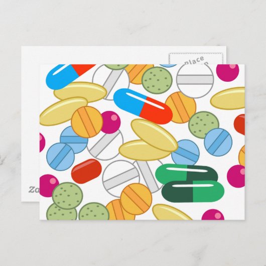 Medicatie Briefkaart (Voorkant / Achterkant)