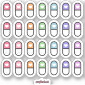 Medicatie Planner Sticker (Voorkant)