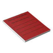 Medicatie Reminder-notebooks Notitieblok (Schuin)