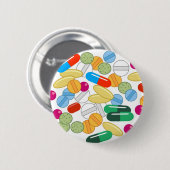 Medicatie Ronde Button 5,7 Cm (Voorkant /achterkant)