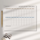 Medicatie Tracker Tearaway Notitieblok