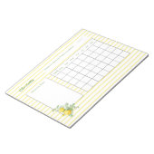 Medicatielogbestanden op maat notitieblok (Schuin)