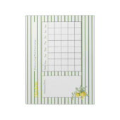 Medicatielogbestanden op maat notitieblok (Linkerzijde)