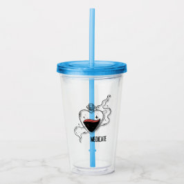 mediceren acryl drinkbeker