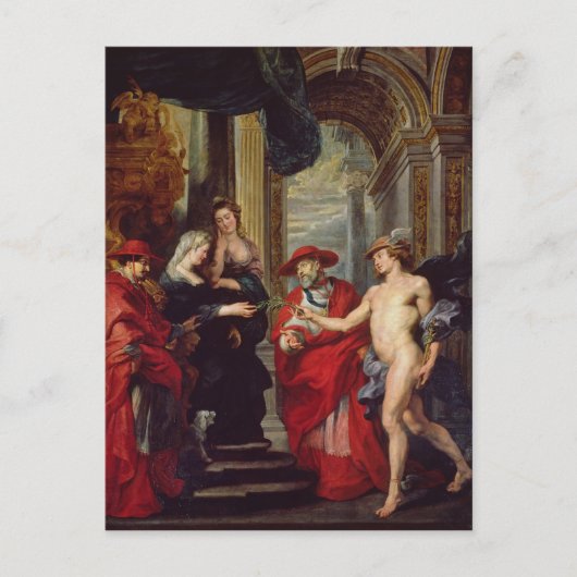 Medici Cycle: Het Verdrag van Angouleme Briefkaart (Voorkant)