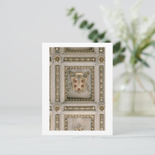 Medici-jas van de kerk briefkaart (Staand voorkant)