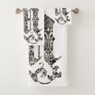 MEDICI-M-distressed distel Bad Handdoek