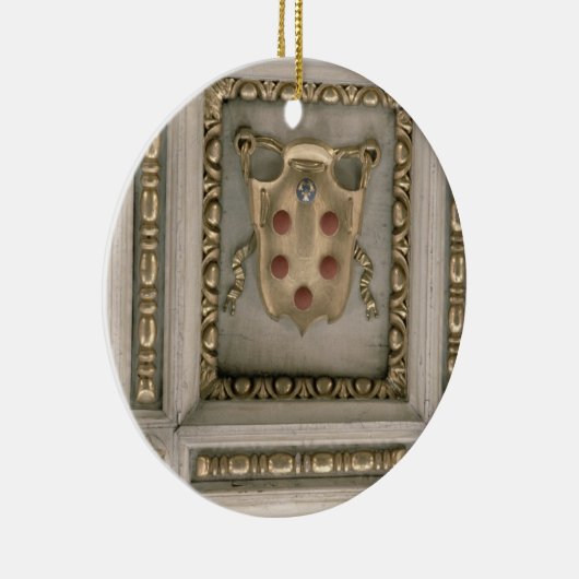 Medici-wapen, van de soffit van de kerk keramisch ornament (Rechts)