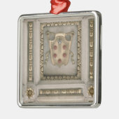 Medici-wapen, van de soffit van de kerk metalen ornament (Links)