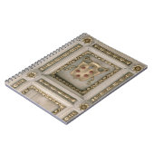 Medici-wapen, van de soffit van de kerk notitieboek (Linkerzijde)