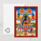 Medicijn Boeddha Tibetaans-Boeddhistisch Altaar Ka Briefkaart (Voorkant / Achterkant)