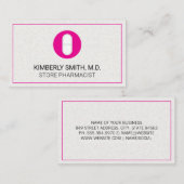 Medicijn Pil Visitekaartje (Voorkant / Achterkant)