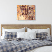 Medicijnmannen en Geesten Canvas Afdruk (Insitu (Slaapkamer))