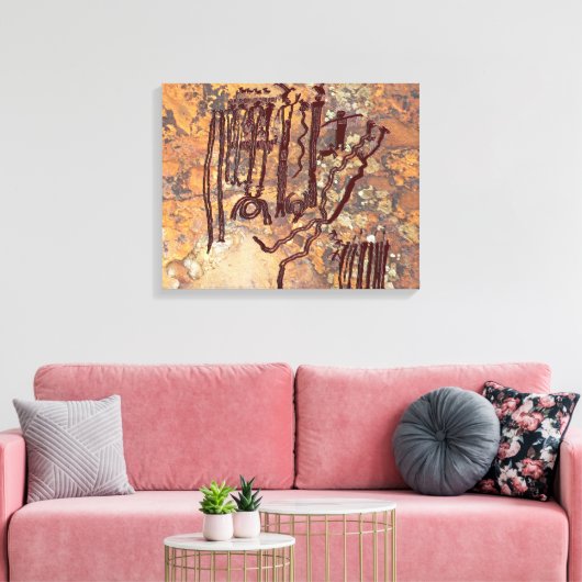 Medicijnmannen en Geesten Canvas Afdruk (Insitu (Woonkamer))