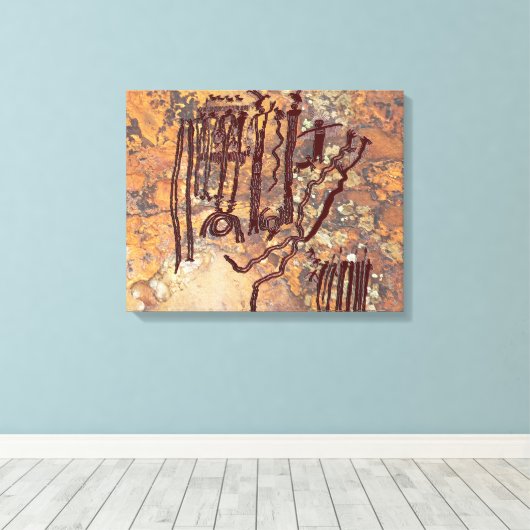 Medicijnmannen en Geesten Canvas Afdruk (Insitu (Houten vloer))