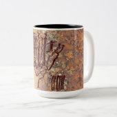 Medicijnmannen en Geesten Tweekleurige Koffiemok (Voorkant rechts)