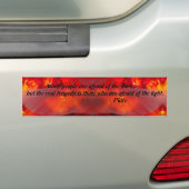 medicijnveer bumpersticker (Op auto)