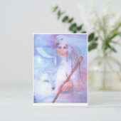 medicijnvrouw briefkaart (Staand voorkant)