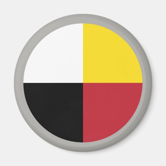 medicijnwiel magneet (Voorkant)