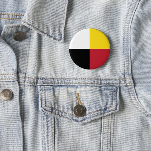 medicijnwiel ronde button 5,7 cm (In situ)