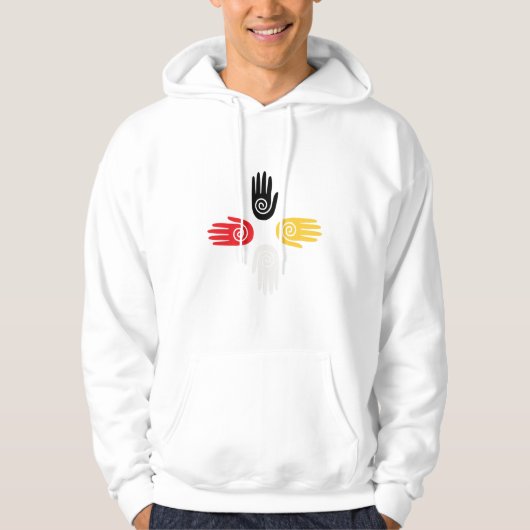 Medicijnwielhanden Hoodie (Voorkant)