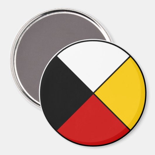 medicijnwielmagneet magneet (Voorkant / Achterkant)