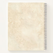  medicinale kruid Dandelion Bloem Botanisch Notitieboek (Achterkant)