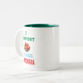 medicinale marinara tweekleurige koffiemok (Voorkant links)