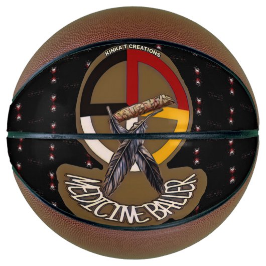 Medicine Baller Basketball Basketbal (Voorkant)