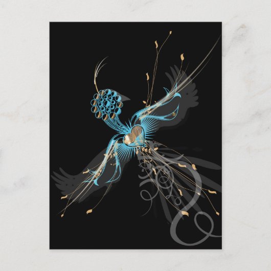 Medicine Bird Briefkaart (Voorkant)