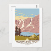 Medicine Bow - Routt National Forest  Briefkaart (Voorkant / Achterkant)