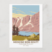 Medicine Bow - Routt National Forest  Briefkaart (Voorkant)