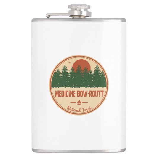 Medicine Bow-Routt National Forest Heupfles (Voorkant)