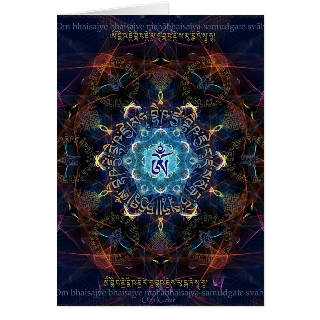 Medicine Buddha - Bhaisajyaguru (Voorkant)