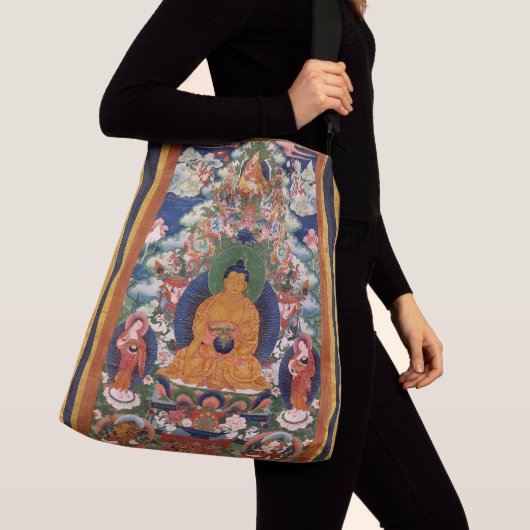 Medicine Buddha Crossbody Tas (Dichtbij)